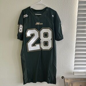 Green USF Football Jersey with Number 28